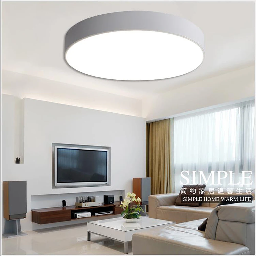 

FULOC Modern LED Ceiling Light round Indoor LED light Ceiling Lamp creative personality study dining room balcony lamp