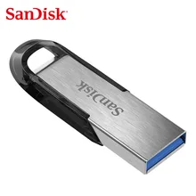 Sandisk CZ73 usb3.0 металлический флэш-накопитель USB 128 Гб 64 ГБ 32 ГБ оперативной памяти, 16 Гб встроенной памяти, 8 ГБ usb флэш-накопитель флеш-накопитель