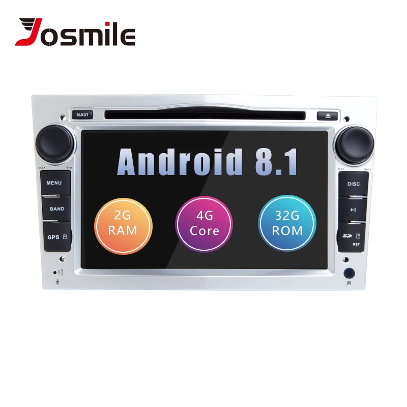 

Josmile 2 Din Android 8.1 AutoRadio DVD Multimedia For Opel Vectra C Zafira B Vivaro Astra H G Corsa C D MerivaAntara Navigation