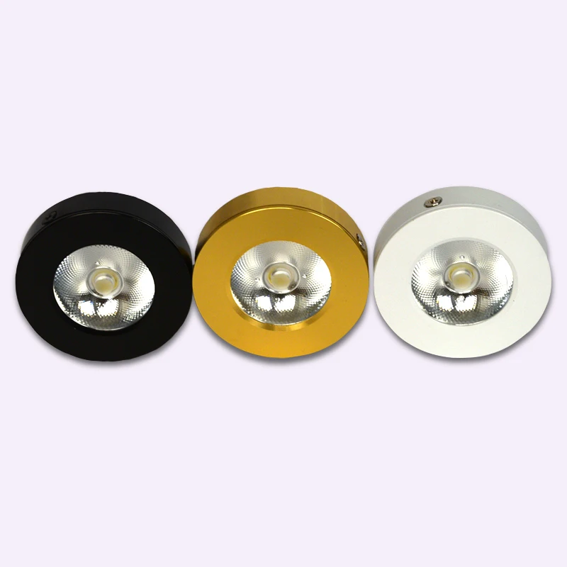 AC220V Without driver led downlights 3W 5W COB Surface Mounted
