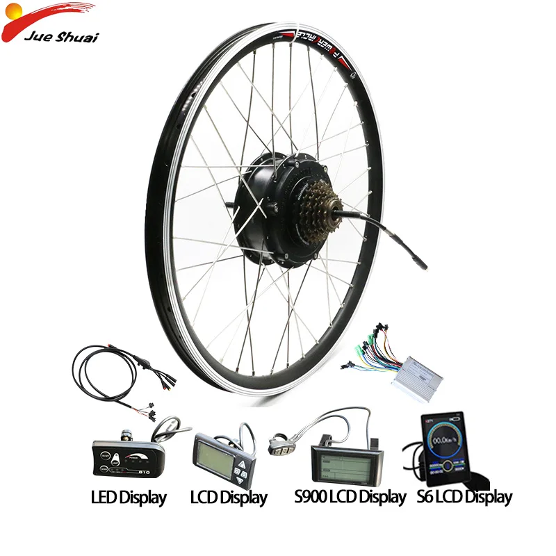 Набор для переоборудования электровелосипеда 36 В/48 в 350 Вт/500 Вт светодиодный/ЖК-дисплей, комплект для электровелосипеда, заднее моторное ко... Набор для переоборудования электровелосипеда 36 В/48 в 350 Вт/500 Вт светодиодный/ЖК-дисплей, комплект для электровелосипеда, заднее моторное ко...