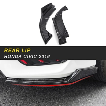 

Car Rear Lip Chin Bumper Body Kits Deflector Spoiler Splitter Diffuser for Honda Civic 2016 Car Styling