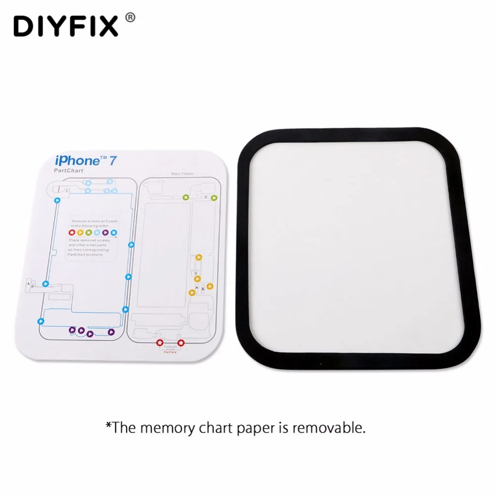 Набор инструментов DIYFIX для ремонта телефонов прибор с магнитным винтом коврик