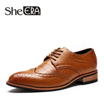 

Men Dress Shoes Handsome Comfortable Brand Microfiber Men Oxfords Zapatos Hombre Wedding Shoes for Men size 38-44 Drop Shipping