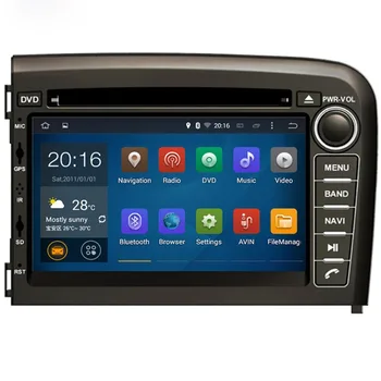 

Android 9 Car DVD CD Player autostereo For VOLVO S80 1999-2005 auto GPS navigation 2 din radio tape recorder head unit 4GB RAM