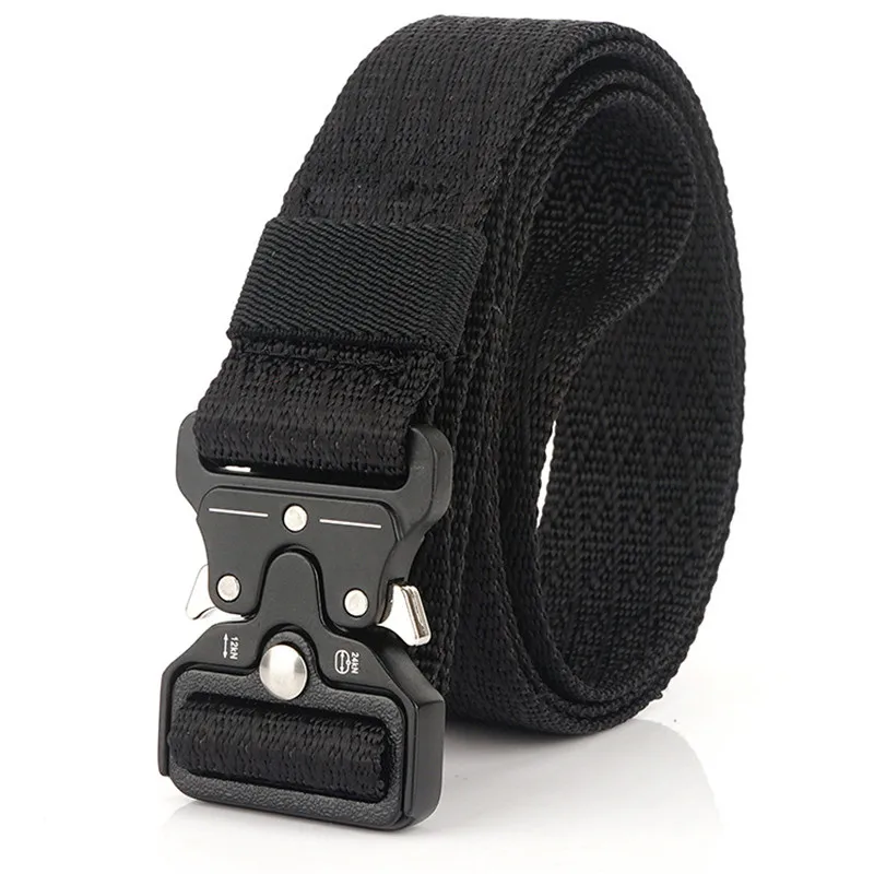 

3.2cm Men Army Tactical Belt Male Women Multi-function Nylon Outdoor Training High Quality Metal Waist Belts Pasek Do Spodni