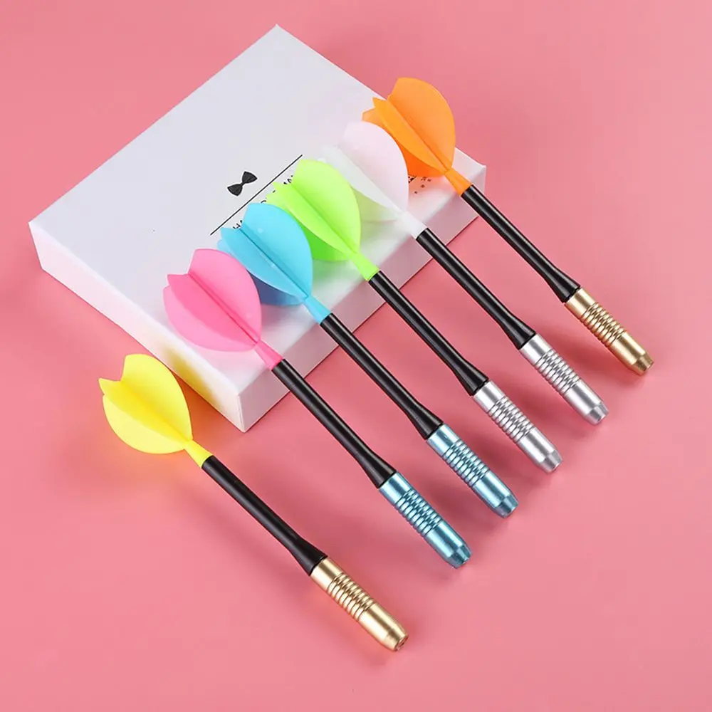 

1pcs 0.5mm Creative stationery darts style gel pen black signature pen toy ink pen school office supplies gifts for students