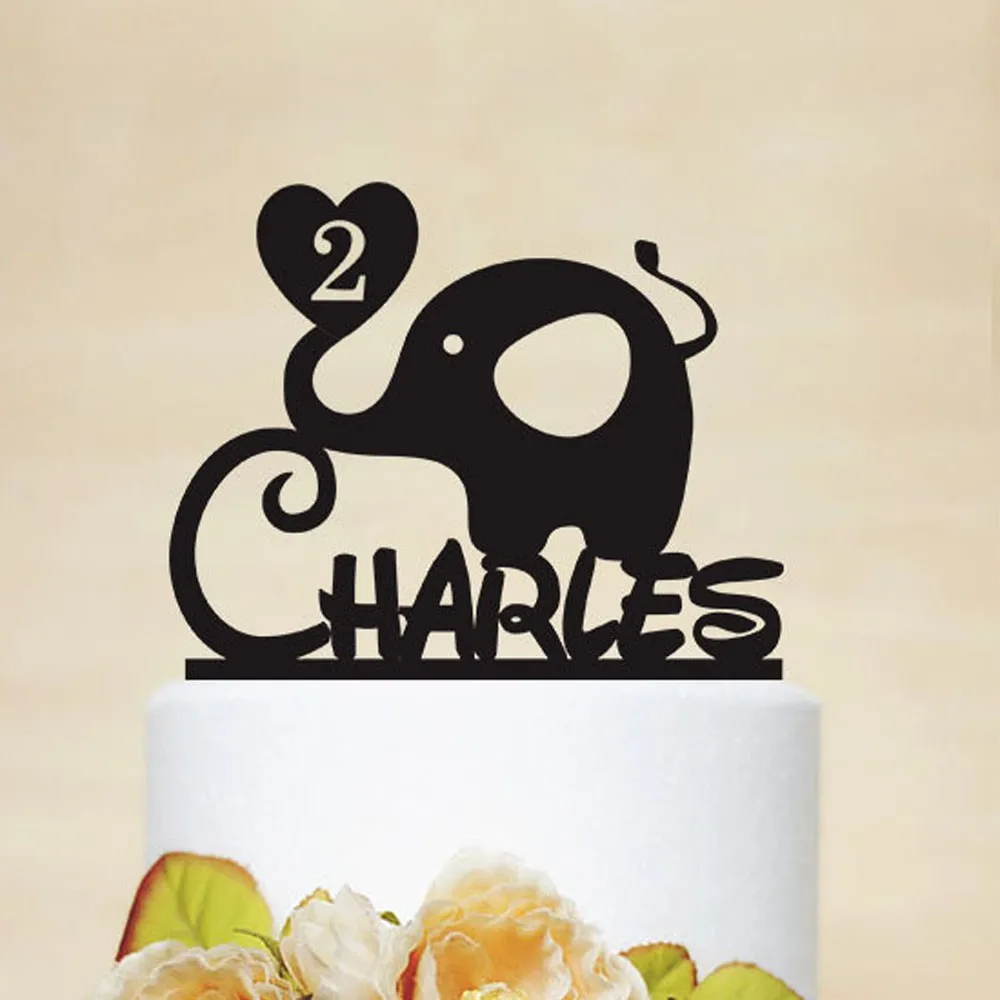 Personalized Birthday Cake Toppers Favor,Custom Name Birthday Cake Topper, Baby Shower Birthday Party Decoration Kids Casamento8