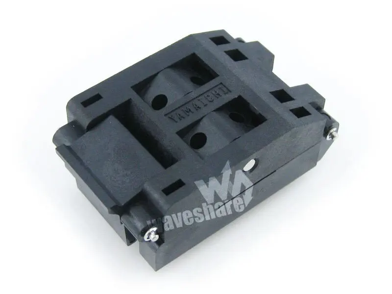 

QFP64 TQFP64 LQFP64 QFP IC Test Burn-in Socket IC51-0644-824 Yamaichi 0.8mm Pitch