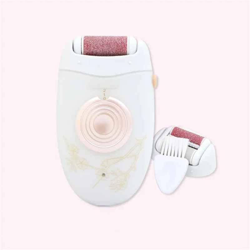 

Rechargeable Electric Dead Skin Callus Peel Remover And Shaver Electronic Foot File Best Pedicure Foot Care Tool With Light