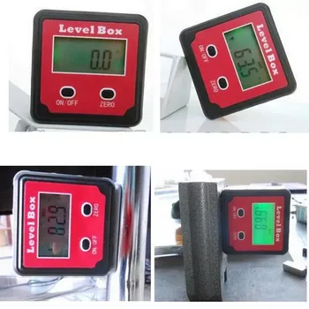 

XB-90 360 Degree Precision Digital Spirit Level Set Multifunctional Professional Measuring Tools Mini Nivel Kit Horizontal Slope