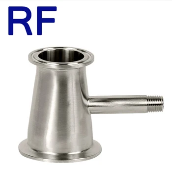 

RF 3" to 1 1/2" Reducer with 1/4" MNPT SS304 Sanitary Stainless Steel BHO Closed Loop Extractor Spare Parts