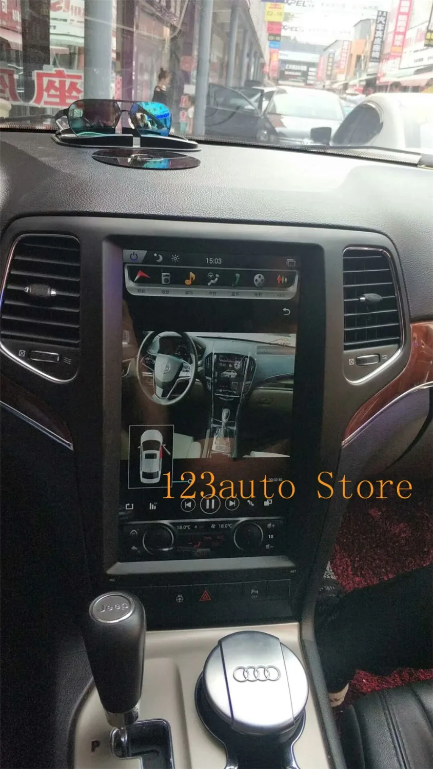 13 3 дюймов вертикальный экран Tesla стиль Android 8 1 автомобильный DVD gps плеер Радио