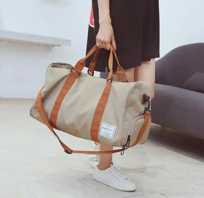 2019 переносные мужские и женские сумки на плечо унисекс дорожные большие сумки Оксфорд большой емкости багажные сумки с обувью позиция