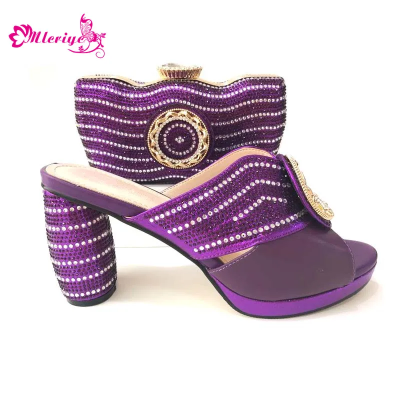 Latest Design Shoes and Bag Set African Sets 2018 Nigerian Women Wedding Shoes and Bag Set Decorated with Rhinestone Women Pumps Latest Design Shoes and Bag Set African Sets 2018 Nigerian Women Wedding Shoes and Bag Set Decorated with Rhinestone Women Pumps