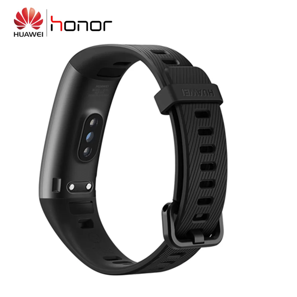 huawei Band 3 Pro gps Amoled 0,95 'Полноцветный Сенсорный Водонепроницаемый металлический браслет с датчиком сердечного ритма