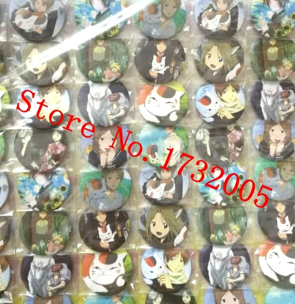 

New 48pcs/set Japanese anime Pin Badges,Round Brooch Badge Kids Clothing Accessories 4.5 cm Free Shipping M-02