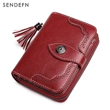 New Arrival Split Leather Short Wallet Women Small Purse Female Card Holder Retro Style Money Zipper Bag Coin Purse New Arrival Split Leather Short Wallet Women Small Purse Female Card Holder Retro Style Money Zipper Bag Coin Purse