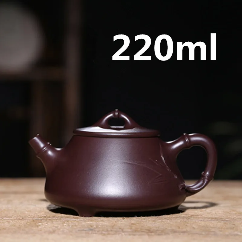 

Yixing Teapot Chinese Porcelain Teapots Gongfu Tea Set 220ml New Arrived High Quality With Gift Box Safe Packaging