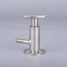 DN10 санитарный наконечник Tri Clamp Тип пищевая пипетка эллиптическая ручка клапан отбора проб из нержавеющей стали 304 зажим клапан отбора проб