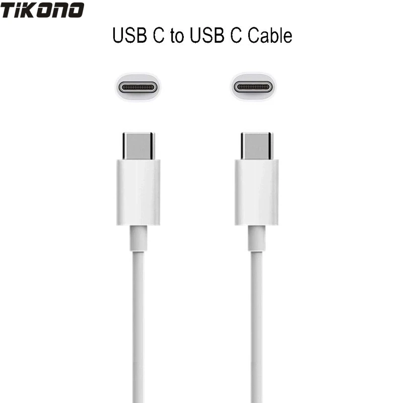 

USB Male Type C To Male Type C Extender Data Transfer Sync Cord for MacBook USB C To USB C Charging Cable for S9 S8,Note8 G6 G7