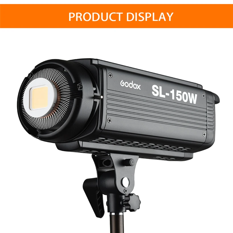  New LED Godox SL150 150W yellow Version 3200K Studio Continuous LED Video Light Lamp Bowens Mount + - 32821440011