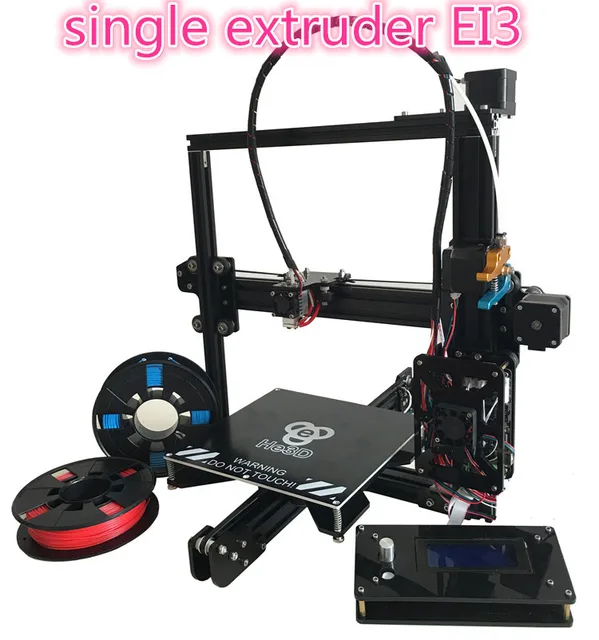 Special Price Auto Level HE3D EI3 single flex aluminium extruder DIY 3D printer,large build optional,2 rolls of filaments for gift Special Price Auto Level HE3D EI3 single flex aluminium extruder DIY 3D printer,large build optional,2 rolls of filaments for gift
