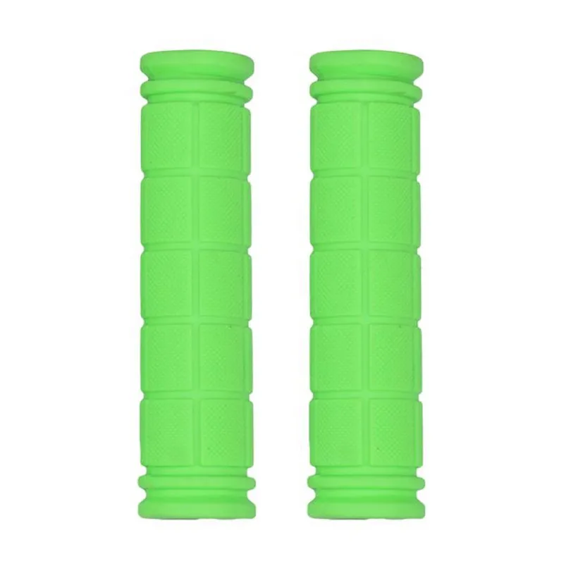 Rubber Bicycle Handlebar Grips lock Fixie Fixed Gear Bike Rubber 8 Colors Green Bicycle Accessories #4A29 (1)