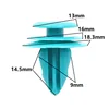 Универсальные дверные обшивки, 50 шт., 9 мм, автозапчасти, фиксаторы для Toyota Chrysler, фиксатор салона автомобиля ► Фото 2/6