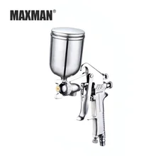 MAXMAN Профессиональный спрей пневматическое ружьё 400 мл Аэрограф распылитель сплав живопись распылитель инструмент с бункером для рисования автомобилей спрей