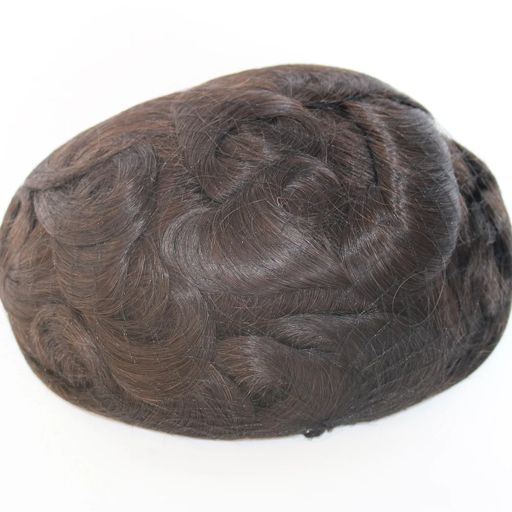 dark brown toupee wigs