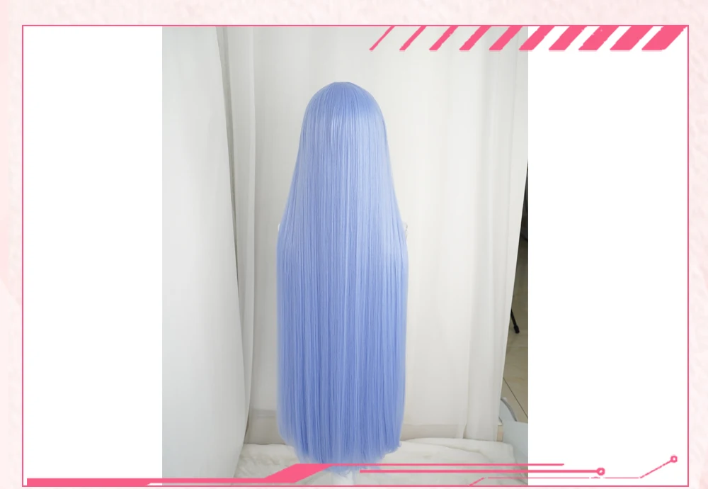 AniHut аниме мой герой Academy Nejire Hadou косплей парик Boku No Hero Academy Косплей волосы BIG3 Nejire Hadou 100 см 39 дюймов синие парики