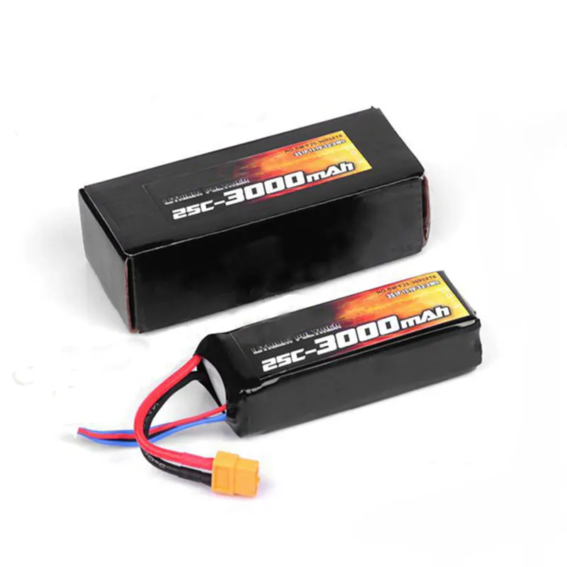 High Quality 3S 25C 3000mAh 11.1V 102 X 34 X 28mm Size Battery For DJI PHANTOM CX 20 Quanum Nova
