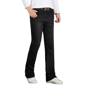 

2019 Jeans Classic Pants Trousers Boot Flare Stretch Fashion Mens Slim Cut Size 26-34