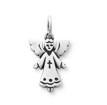 

offering guidance and protection Adorned Angel Charm