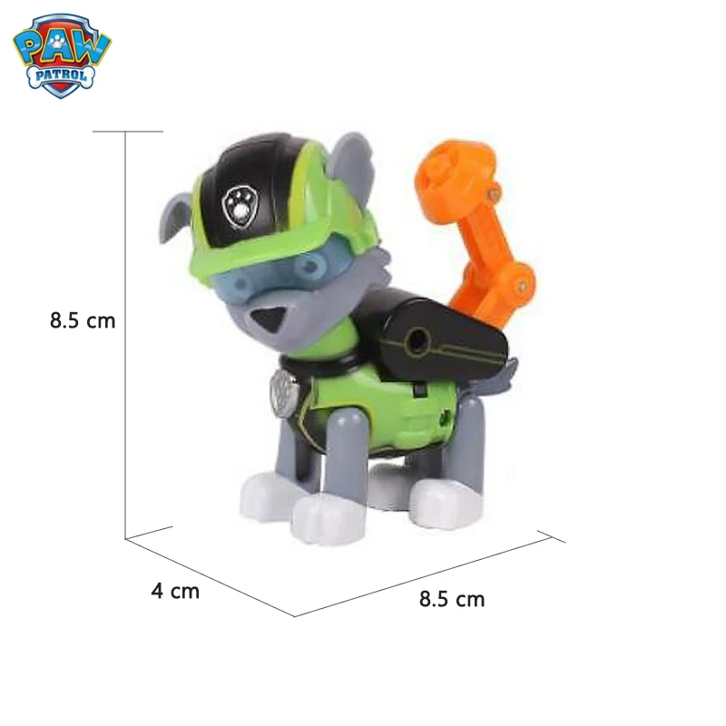 Paw Patrol автомобиль скользящая команда Рокки чейз игрушка Спасательная команда игрушка «Щенячий патруль» Juguetes Фигурки игрушки