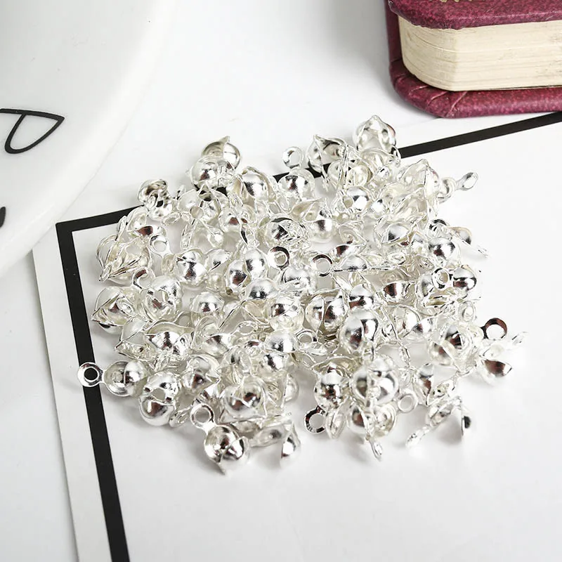 

200pcs End Crimp Beads Cover Gold Gold Plated End Clasps for Jewelry Making Fitting Ball Chain Connector DIY Findings Supplier