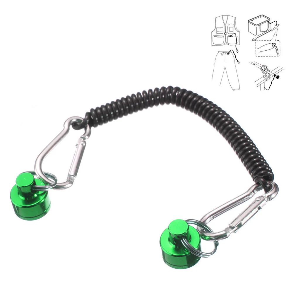 

Powerful Pull Release Magnetic Net Release Keeper Holder Lanyard For Fly Fishing ED-shipping