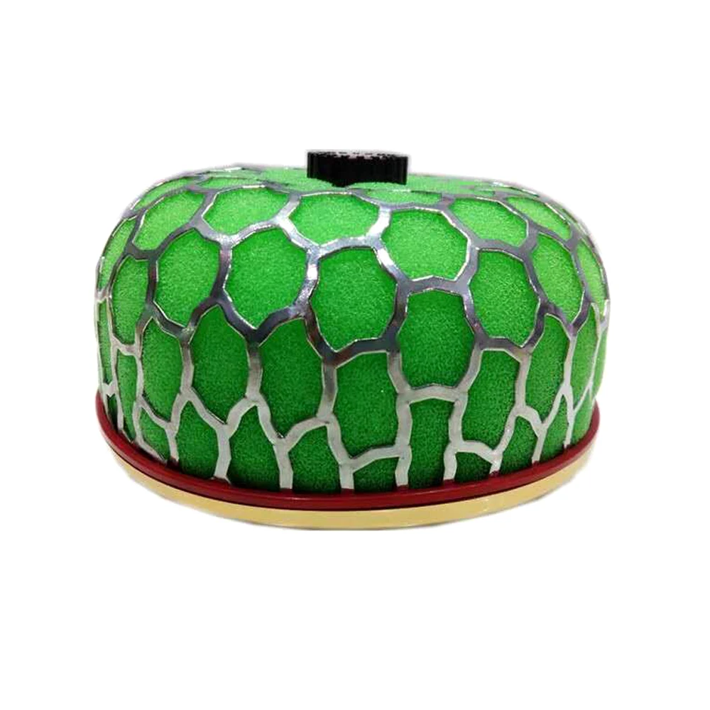

Universal Auto 60mm Round Mushroom Super Power Car Air Filter Cleaner Intake Flow Air Filter Caliber 195 mm 3 layers of sponge