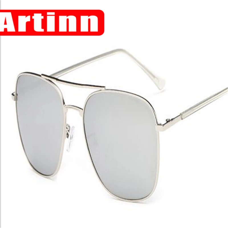 

Luxury High Quality sunglasses women brand designer 2017 Unisex Big Frame Polarized Vintage Sun glasses Men Metal Frame 98066G