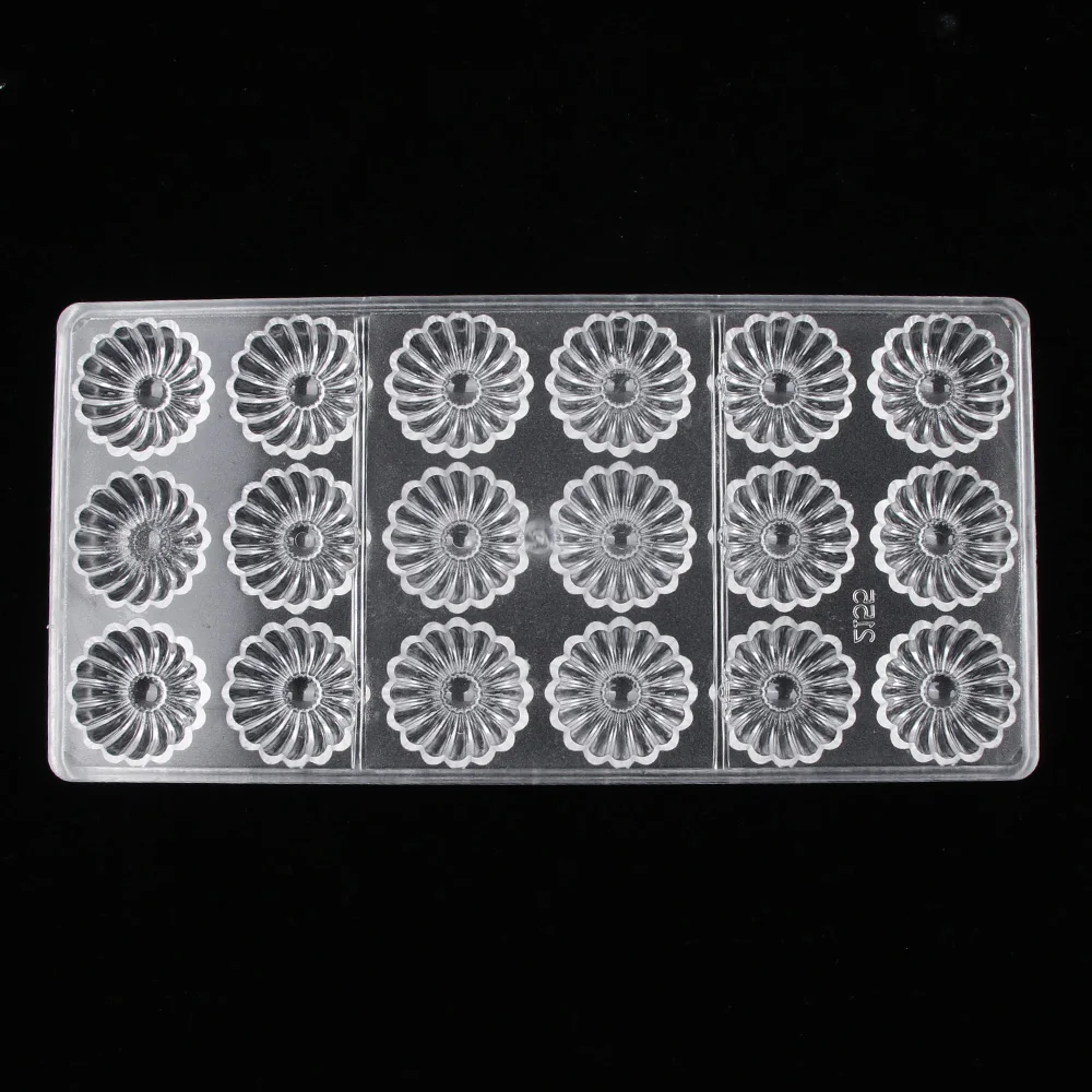 Chocolate Mold sunflower shape Chocolate DIY Pastry Tools Polycarbonate Chocolate Moulds Plastic Chocolate Mold sunflower shape Chocolate DIY Pastry Tools Polycarbonate Chocolate Moulds Plastic
