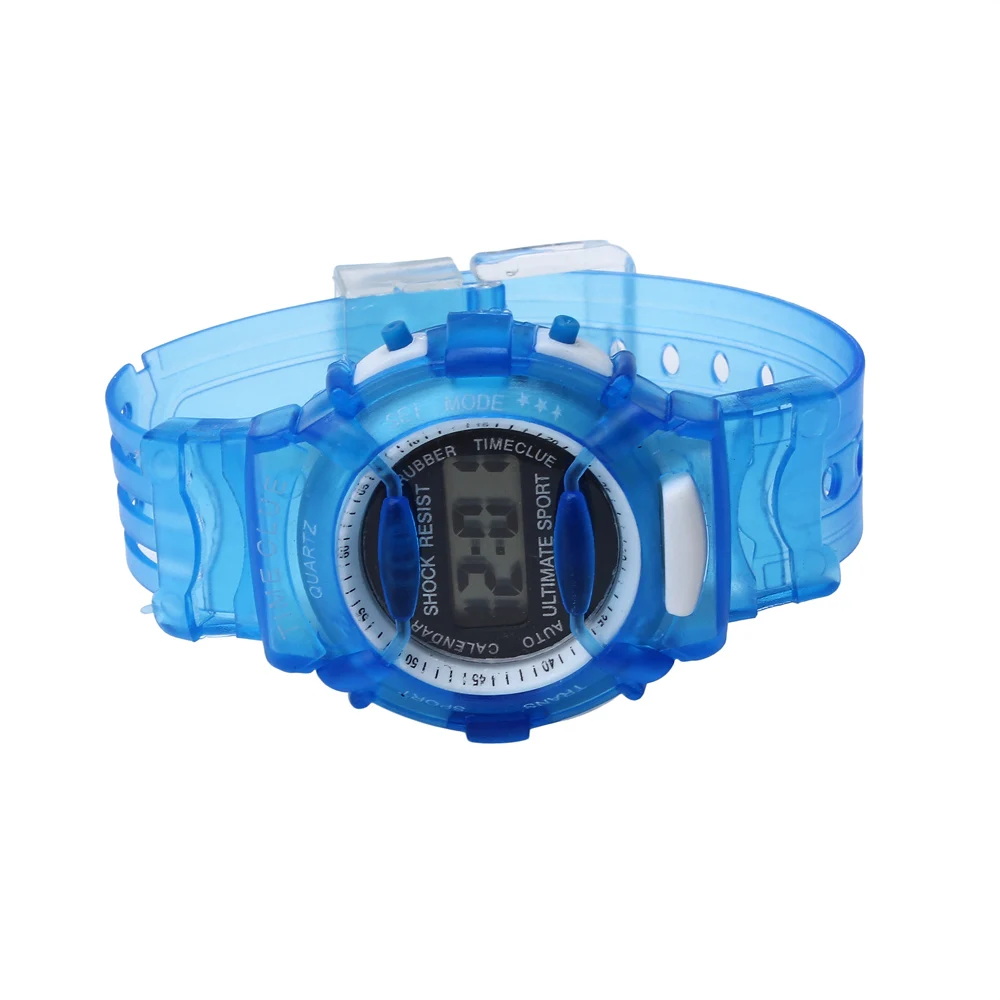 Детский браслет для мальчиков и девочек, водонепроницаемые цифровые детские наручные часы, модные спортивные аксессуары для наручных часов 18Jul13