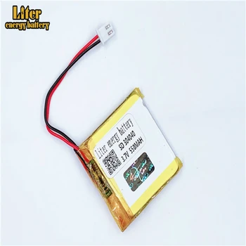 

XHR-2P 2.45 550mAh 304040 3.7V lithium polymer battery 354040 Bluetooth headset mouse MP3