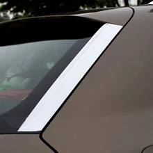 Стайлинга автомобилей 2 шт. ABS хромированный заднего боковое окно украшение Накладка для Audi Q3 2012 2013