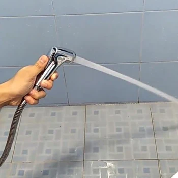 

Handheld Bathroom Toilet Sprayer Bidet Flushing Shower Head Compact Nozzle _WK