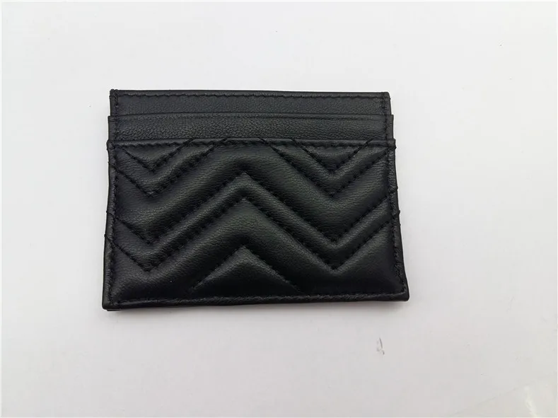 

Free shipping famous fashion women's purse sells classic Marmont card holders high quality leather luxury bag with original box