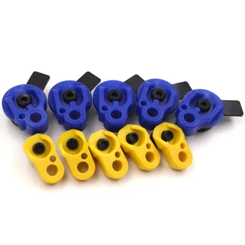 

50 Pair/Lot Auto Air Conditioner Refrigerant Car Dust Cover Compressor Caps 134a High Low Pressure Caps for Benz etc