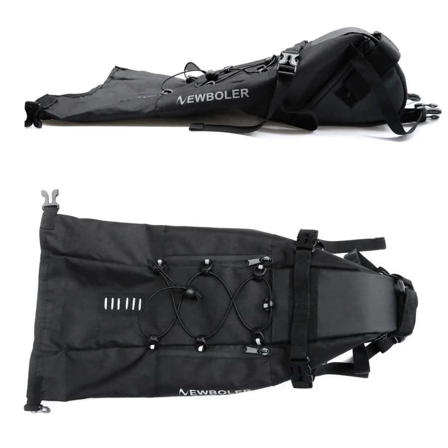 Perfect NEWBOLER 2019 Bike Bag Bicycle Saddle Tail Seat Waterproof Storage Bags Cycling Rear Pack Panniers Accessories 10L Max 14