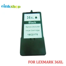 Einkshop لكسمارك 36 36xl خراطيش الحبر لكسمارك X3650 X4650 X5650 X5650es X6650 X6675 Z2420 طابعة