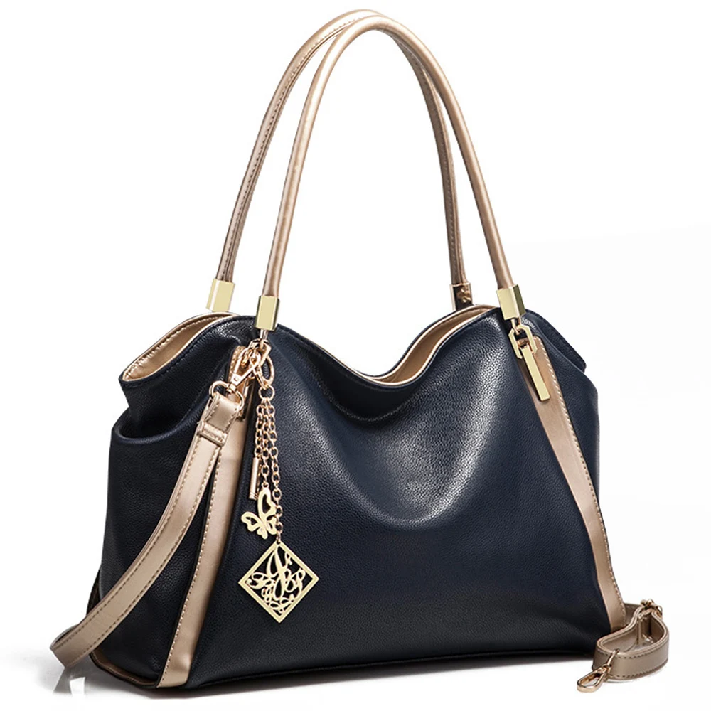 

For Women 2019 Casual Handbag Women's Big Capacity Bag Polyester Fabric Shoulder Messenger Bags With Pendant Decoration